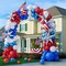 151PCS Patriotic Red White and Blue Balloon Garland Arch Kit with Exploding Star Balloons – 4th of July, Memorial Day, Veterans Day, Graduation, Baseball & USA Theme Party Decorations